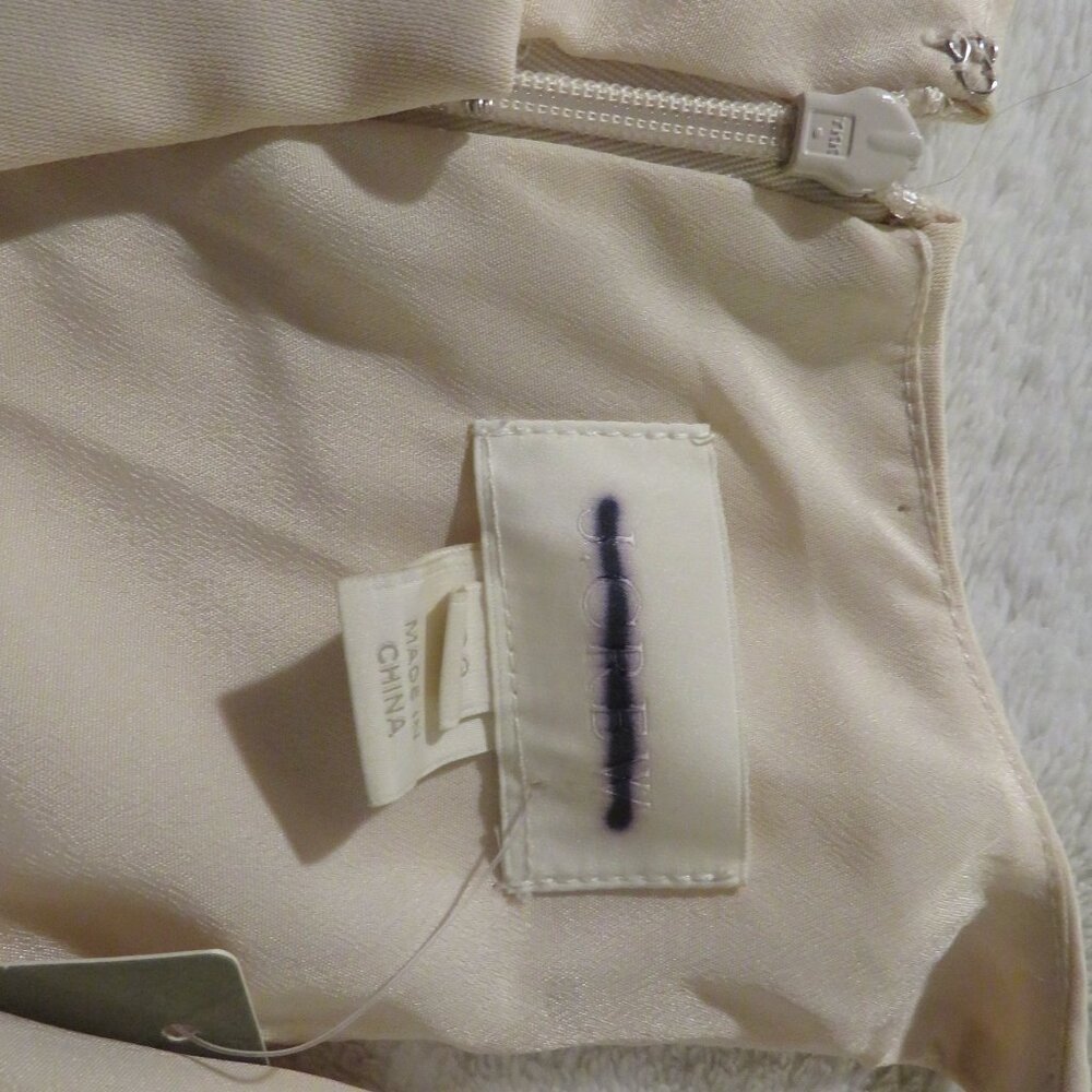 J Crew Cream Dress  Size 00 - Picture 5 of 10